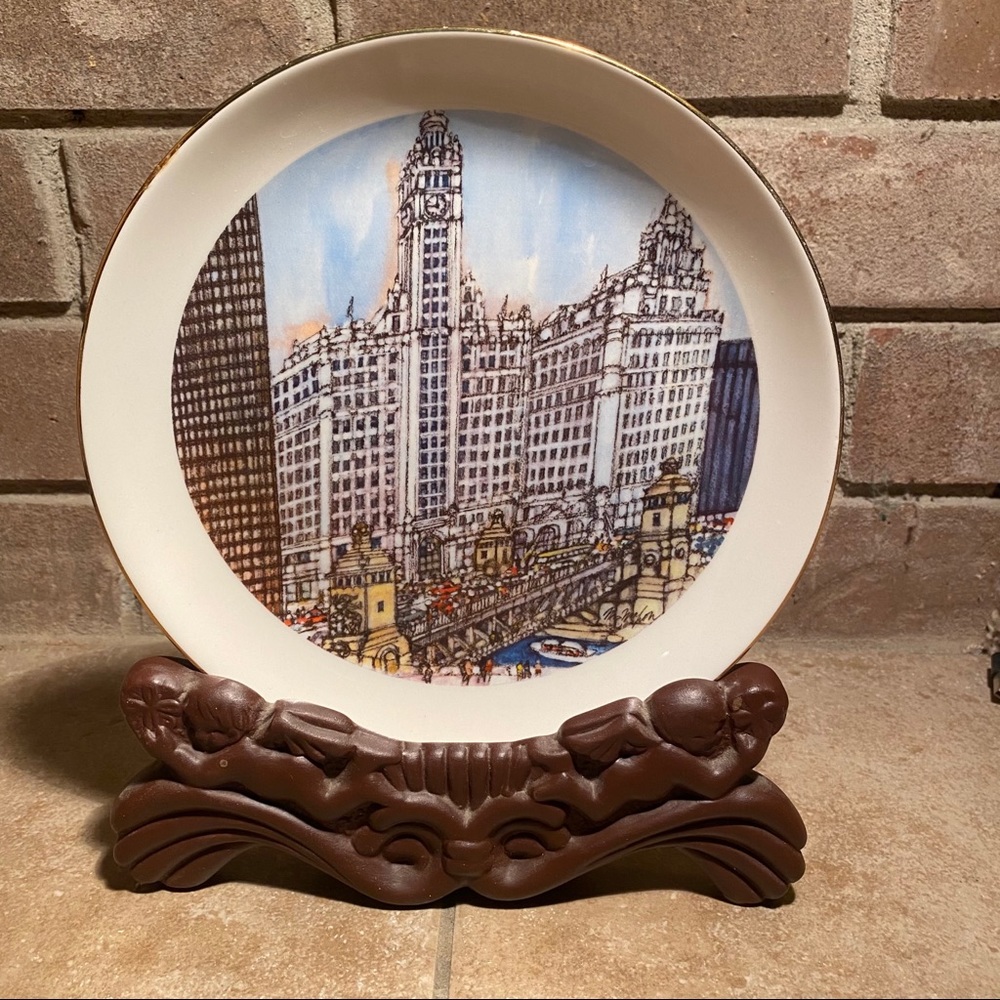 Franklin McMahon 1973 The Wrigley a building on Michigan Ave Chicago Collection